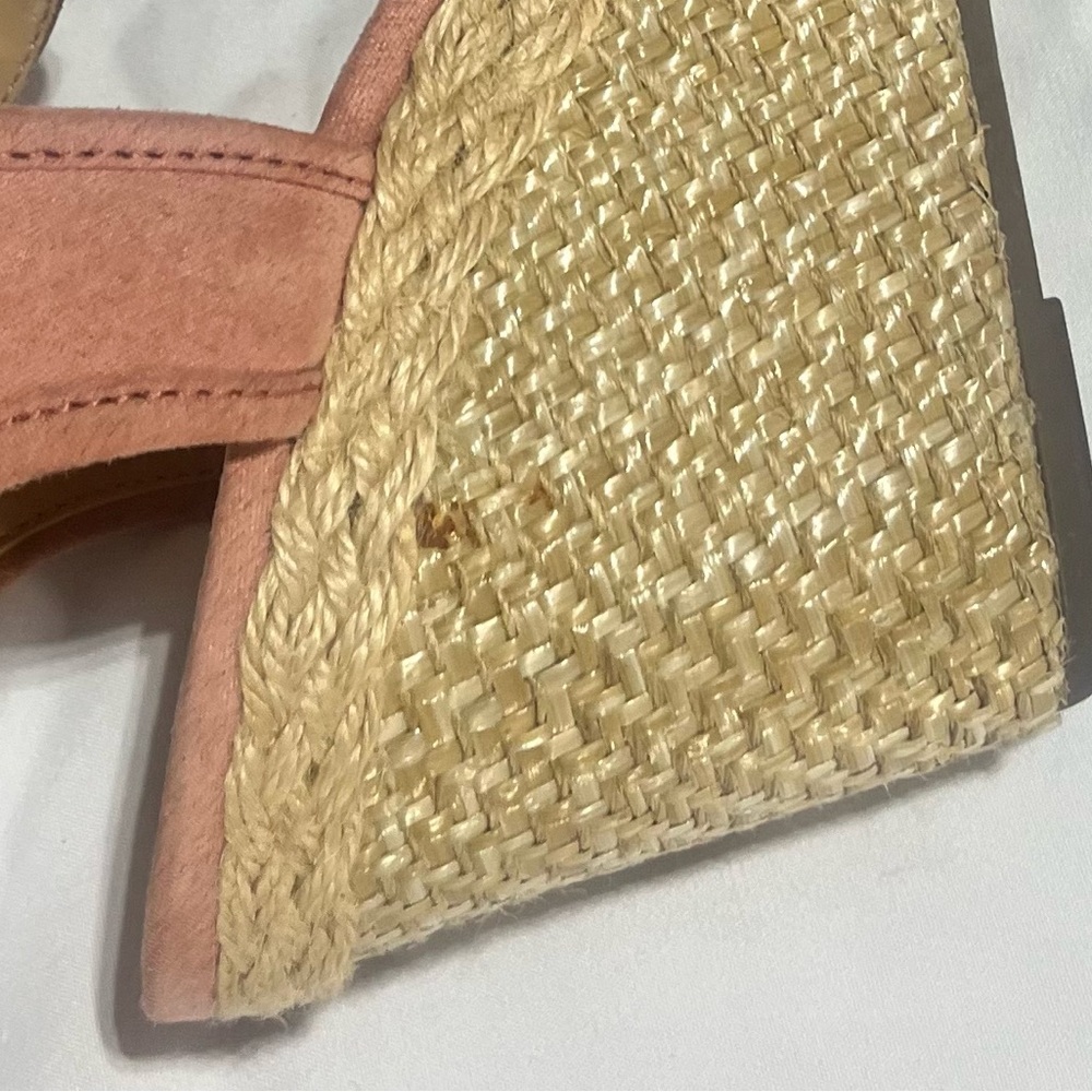 Blush Espadrille Wedges Lexi & Abbie - Picture 12 of 12